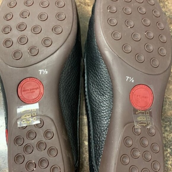 NEW IN BOX Marc Joseph New York- Black Genuine Leather Lawren Mules Size 7-1/2 - Picture 7 of 9